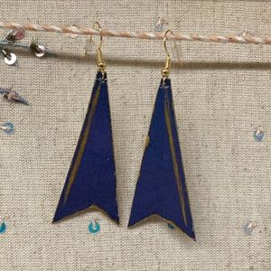 ♻️ Recycled Paper Earrings